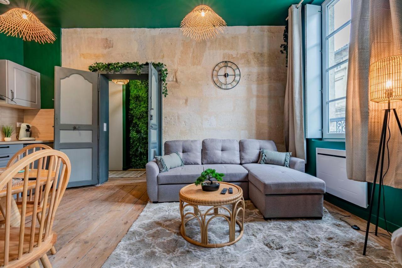 Appartement Jungle - Libourne Centre - 4 Pers - Sauna - Netflix Bagian luar foto