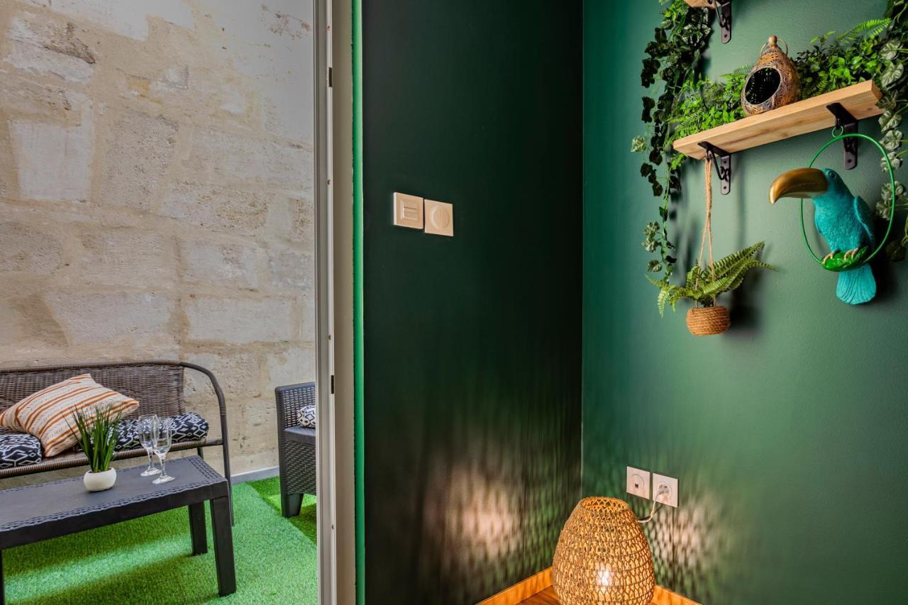 Appartement Jungle - Libourne Centre - 4 Pers - Sauna - Netflix Bagian luar foto