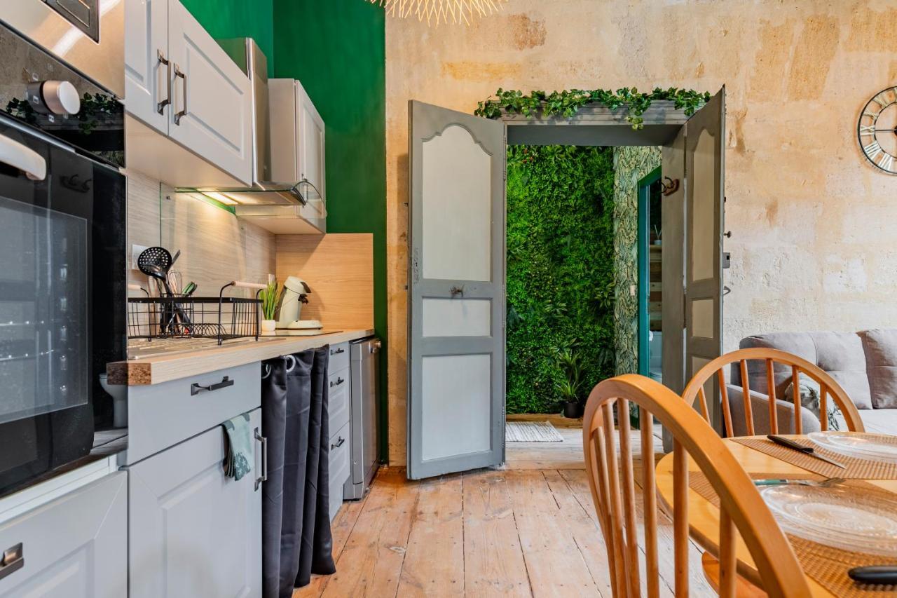 Appartement Jungle - Libourne Centre - 4 Pers - Sauna - Netflix Bagian luar foto